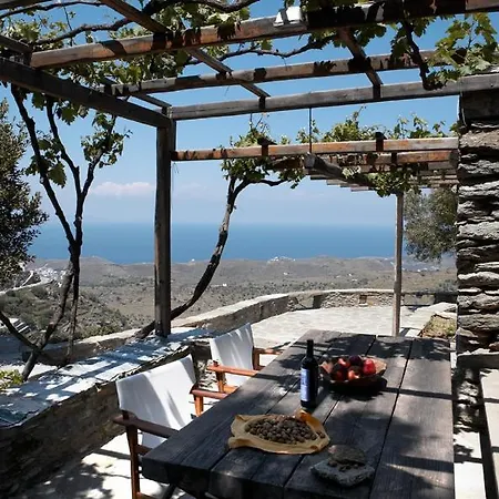 Βίλα Lefkothea With Sea View & Private Pool - 250m2 In Ioulida, Kea